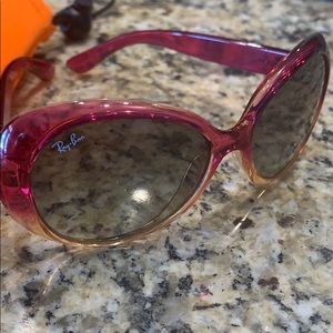 Kids Ray-Ban sunglasses.